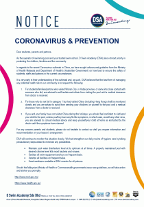 DSA-Coronavirus-Prevention