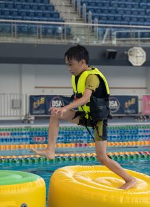 Pool Obstacle Course
