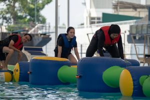 Pool Obstacle Course