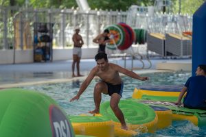 Pool Obstacle Course