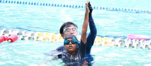 Learn to swim for children