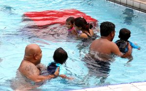 Baby swimming program