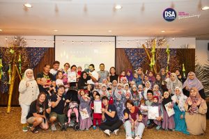 Ramadan Mubarak with children of Rumah Cahaya Kasih