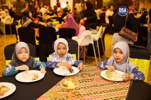 Ramadan Mubarak with children of Rumah Cahaya Kasih