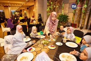 Ramadan Mubarak with children of Rumah Cahaya Kasih