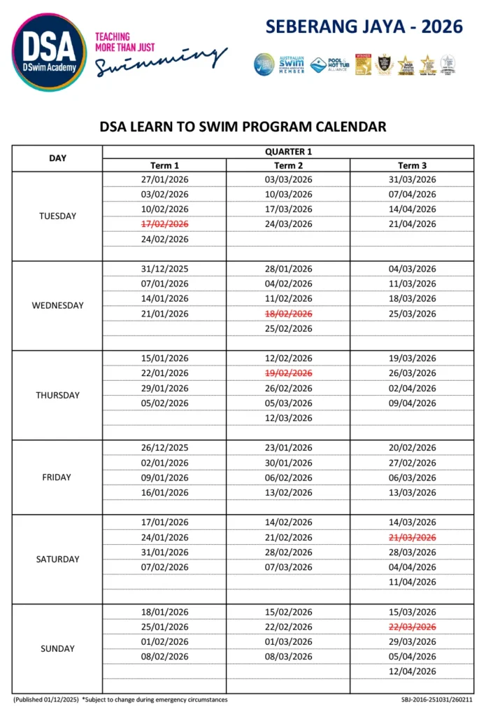 DSA LTS Calendar - 2026 Q1-SBJ